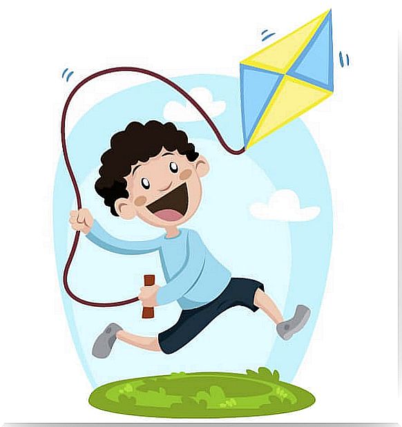 105834-lamina-vinyl-child-kite-wall-stickers-for-children