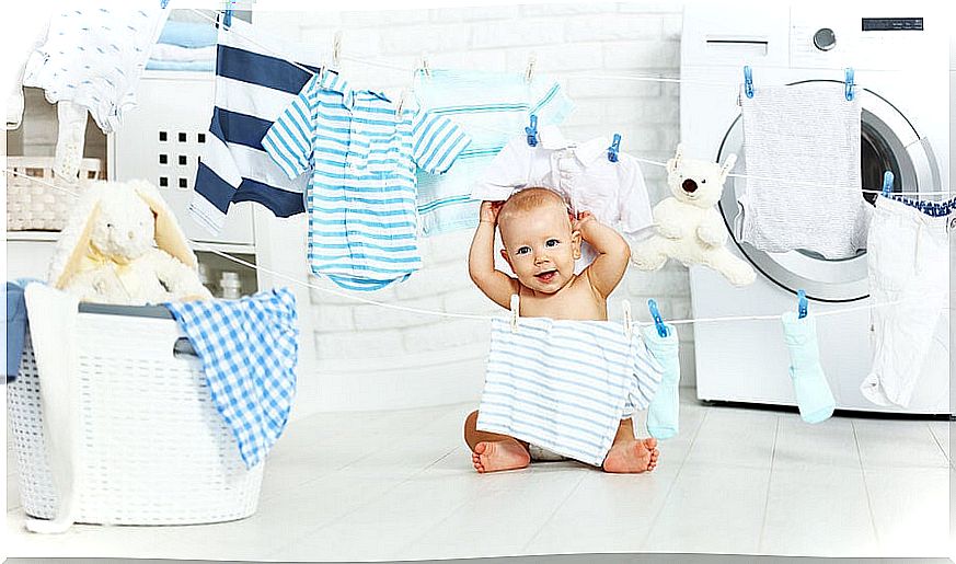 Tips for washing baby's clothes