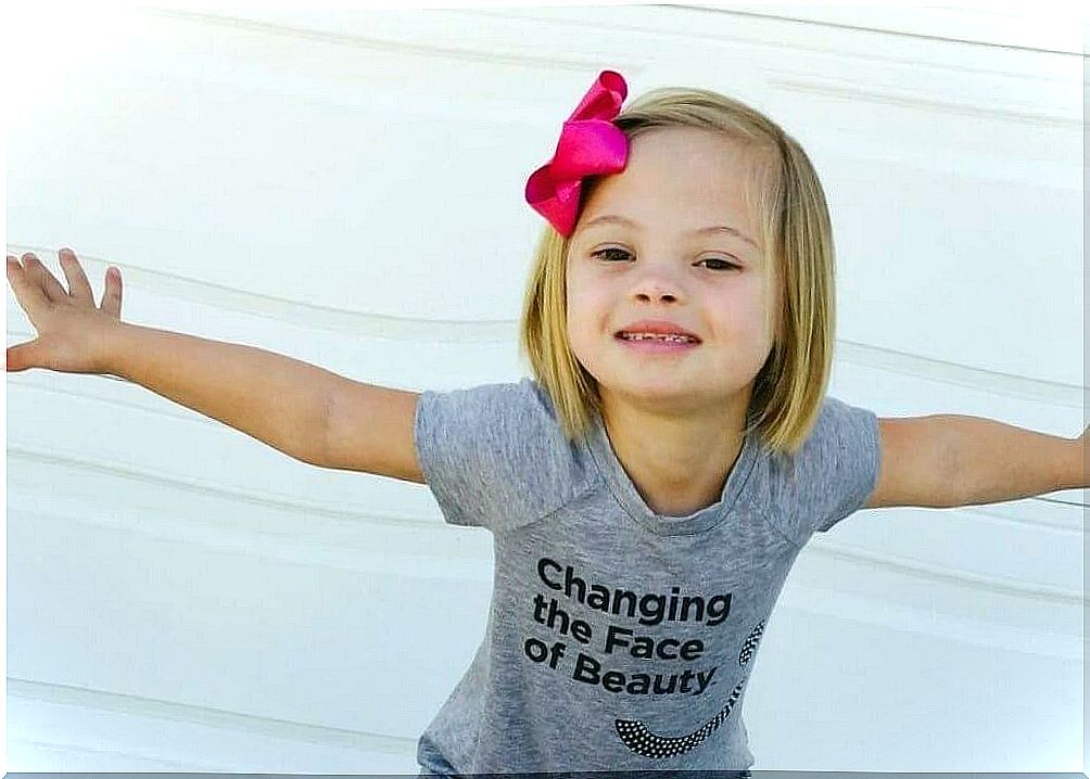 Sofía, the girl with Down syndrome who touches the world