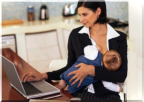 Work is the cause of the abandonment of breastfeeding